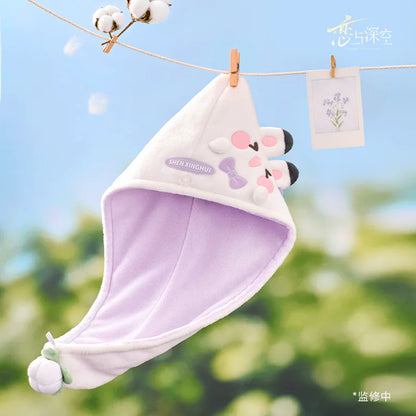 
恋と深空 林嶼呼吸シリーズ ふわふわヘアドライキャップ 规格图片