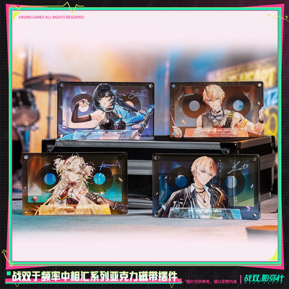
パニシング：グレイレイヴン 「周波数の中で交わる」シリーズ アクリルカセットテープオブジェ ルシア／リーフ 商品图 4