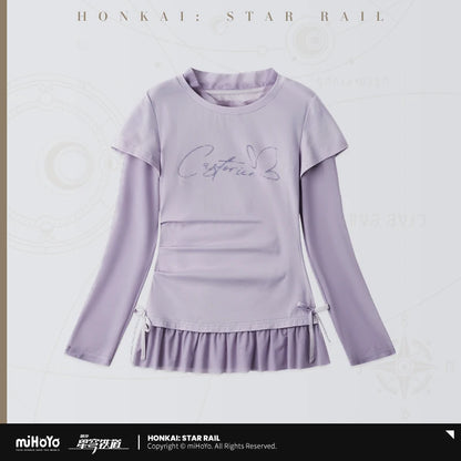 
崩壊：スターレイル キャストリステーマイメージシリーズ フェイクレイヤードTシャツ 规格图片