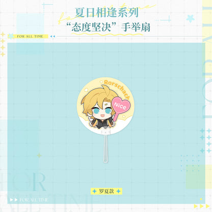 
時空の絵旅人「夏日相逢」シリーズ「態度を貫く」扇子 规格图片