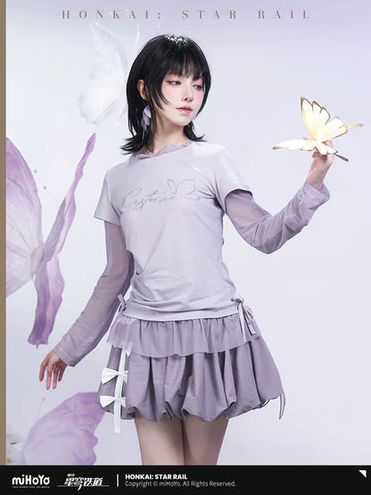 
崩壊：スターレイル キャストリステーマイメージシリーズ フェイクレイヤードTシャツ 商品图 1