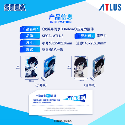 
ペルソナ3 リロード P3R SEGA中国限定 ミニアクリルブロック 商品图 3