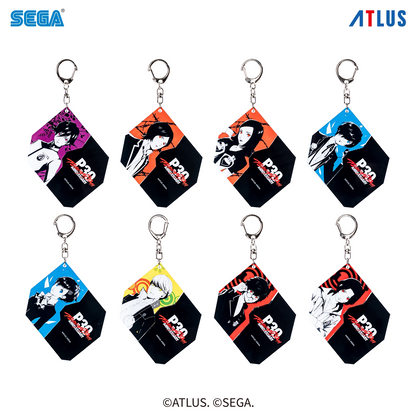 
ペルソナ SEGA中国限定 30周年記念 P30th トレーディングスライドアクリルキーホルダー 规格图片
