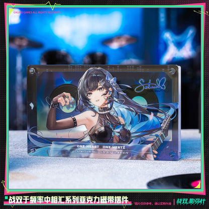 
パニシング：グレイレイヴン 「周波数の中で交わる」シリーズ アクリルカセットテープオブジェ ルシア／リーフ 商品图 2