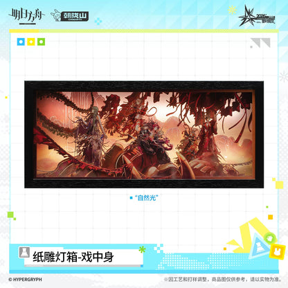 
アークナイツ 戯中身 ペーパーライトボックス 商品图 2