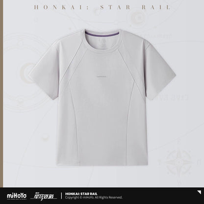 
崩壊：スターレイル 遐蝶主题印象系列 Tシャツ 规格图片