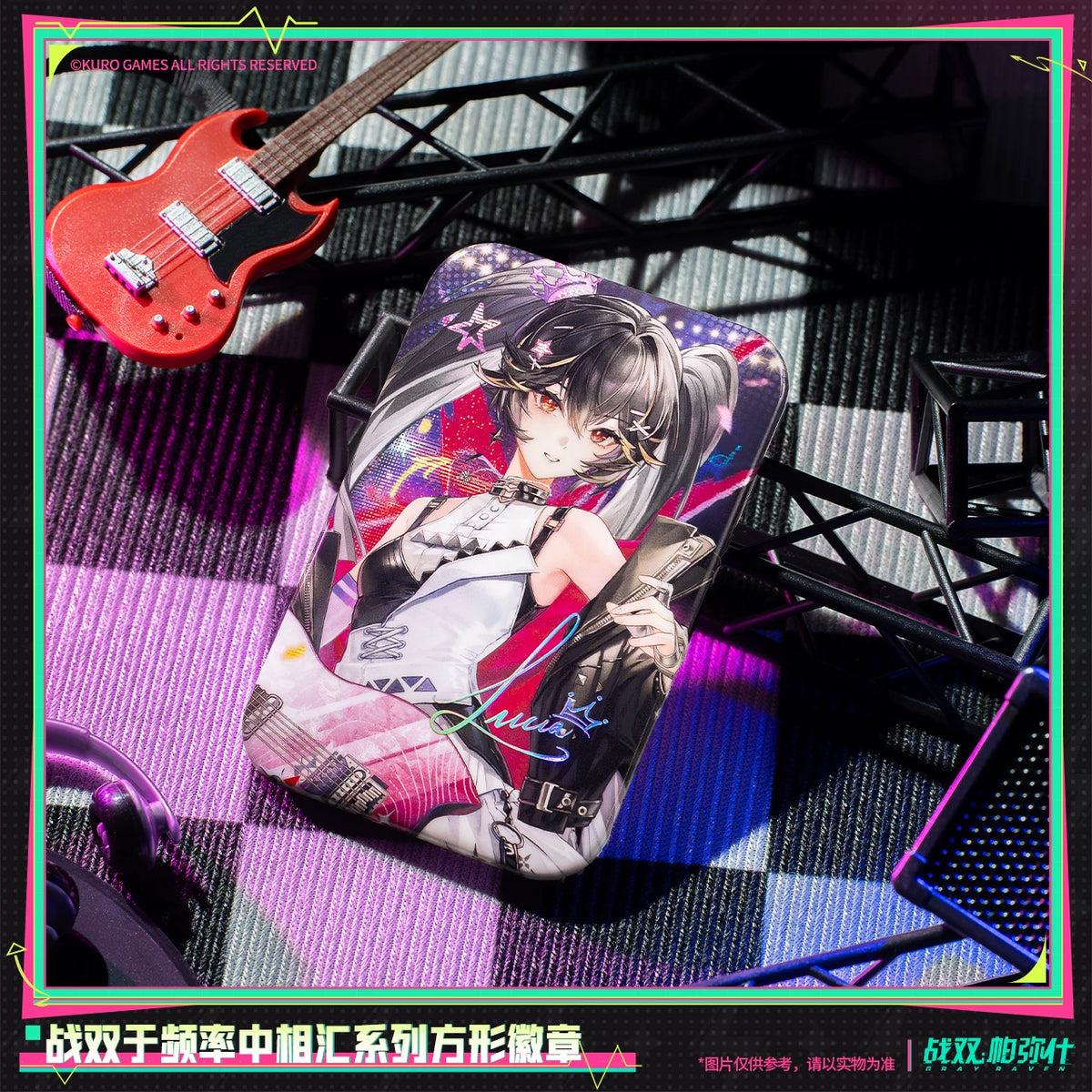 
パニシング：グレイレイヴン 「周波数の中で交わる」シリーズ スクエア缶バッジ 商品图 4