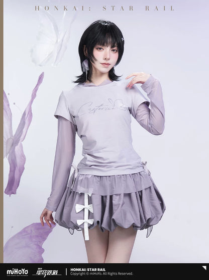 
崩壊：スターレイル キャストリステーマイメージシリーズ フェイクレイヤードTシャツ 商品图 3