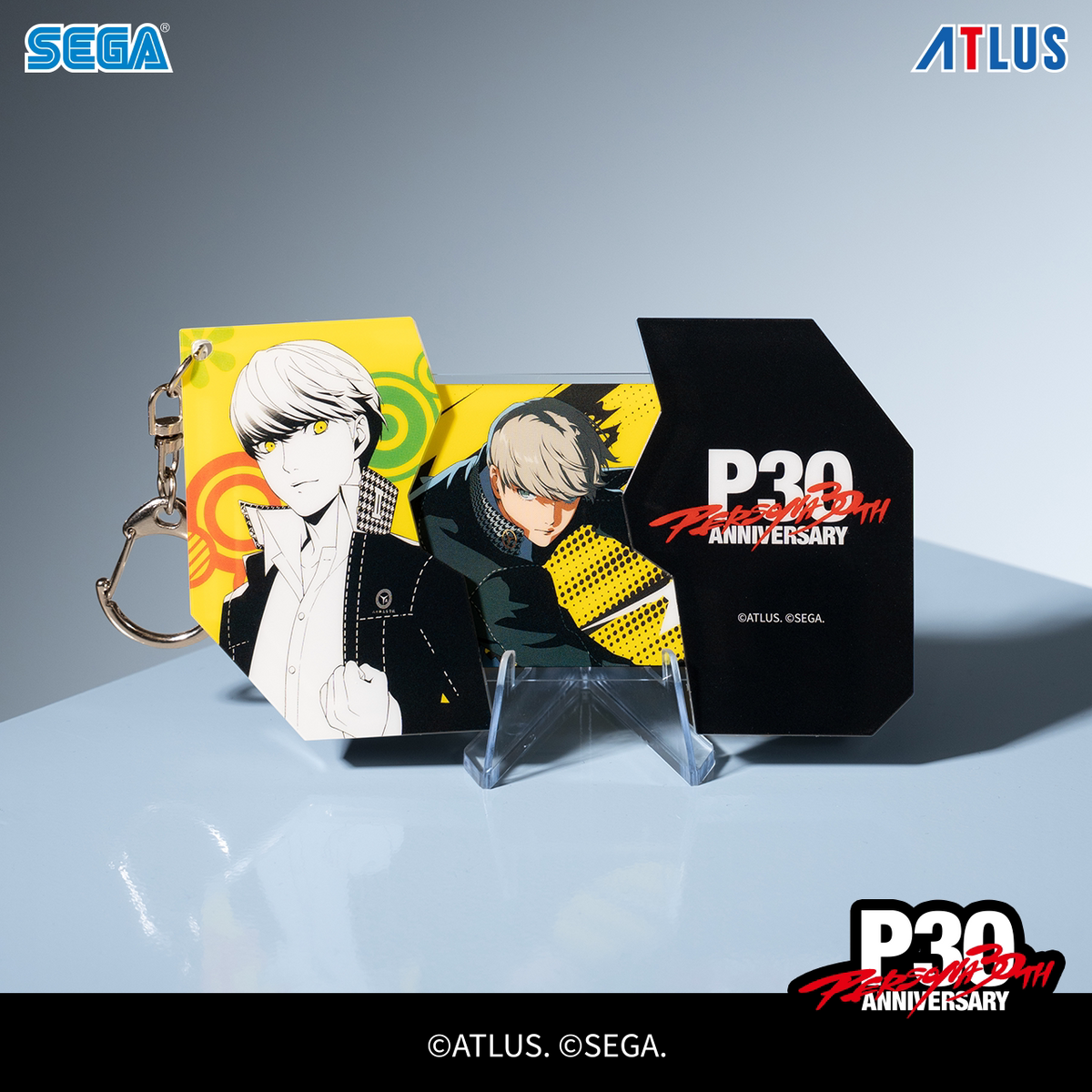 
ペルソナ SEGA中国限定 30周年記念 P30th トレーディングスライドアクリルキーホルダー 商品图 5