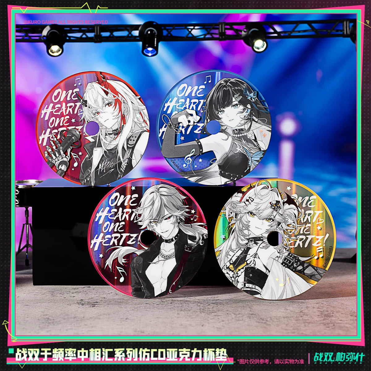 
パニシング：グレイレイヴン 「周波数の中で交わる」シリーズ CD風アクリルコースター 商品图 4