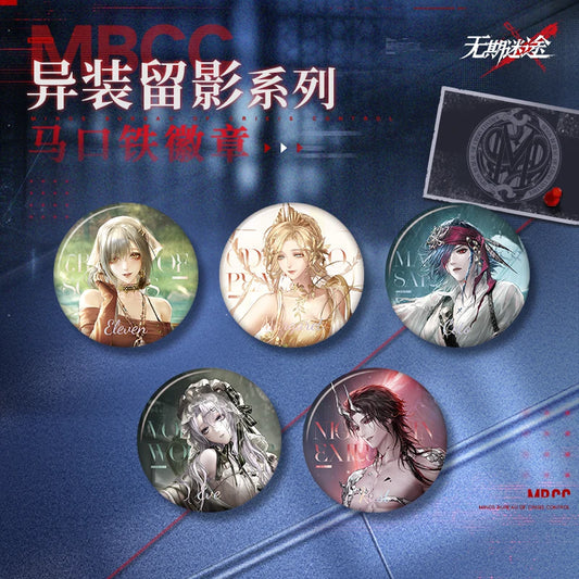 無期迷途 異装留影シリーズ 缶バッジ 商品图 1