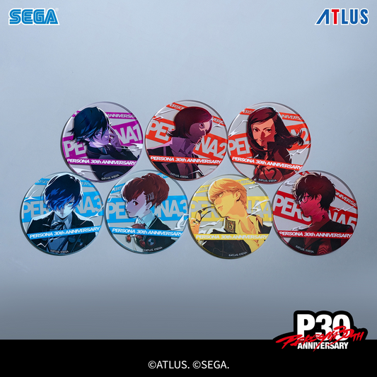 ペルソナ SEGA中国限定 30周年記念 P30th ランダムアクリルコースターA 商品图 3