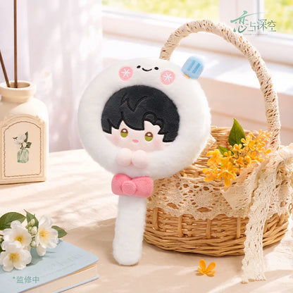
恋と深空 林嶼呼吸シリーズ ぬいぐるみハンドミラー 规格图片