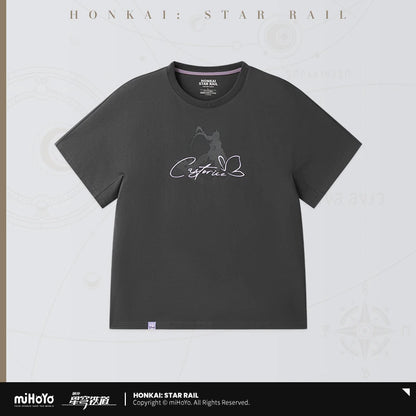 
崩壊：スターレイル 遐蝶主题印象系列 Tシャツ 规格图片