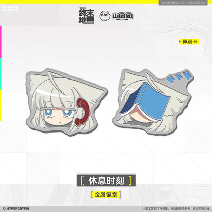 
アークナイツ：エンドフィールド ひと休み 缶バッジ 规格图片