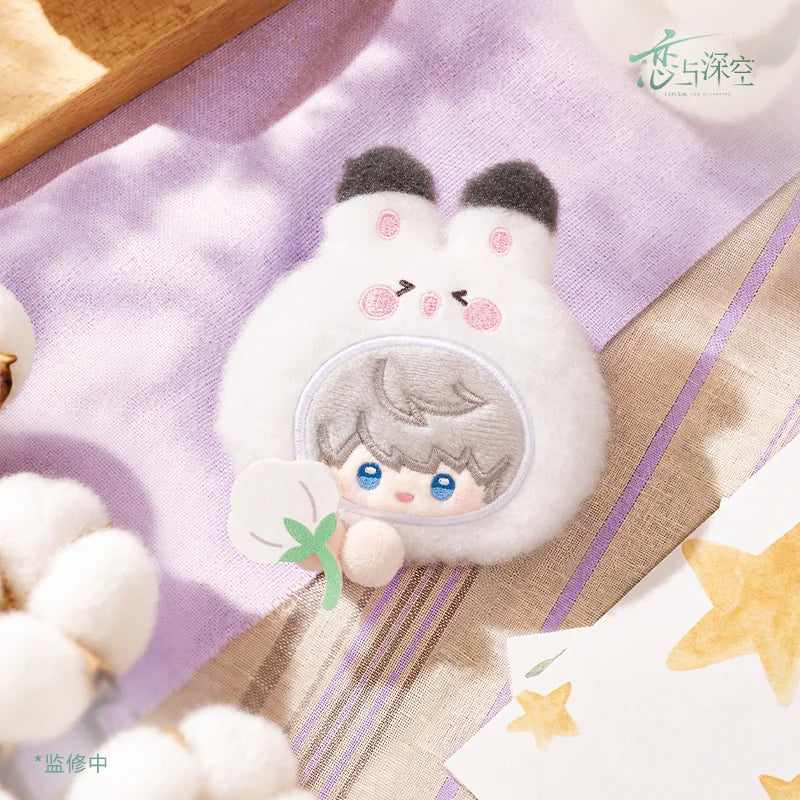 恋と深空 林嶼呼吸シリーズ ぬいぐるみヘアクリップ 规格图片
