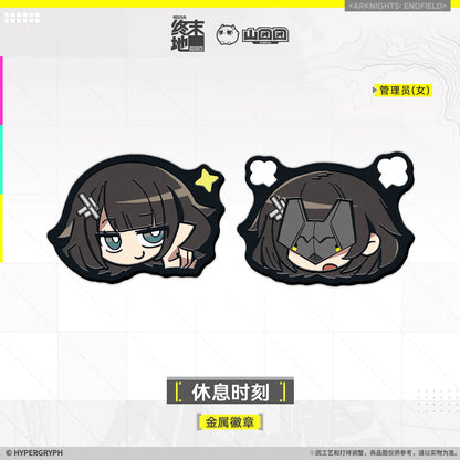 
アークナイツ：エンドフィールド ひと休み 缶バッジ 商品图 3