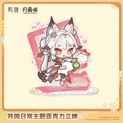
鳴潮×月薪喵「共鳴日常」テーマ アクリルスタンド 商品图 4